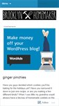 Mobile Screenshot of brooklynhomemaker.com